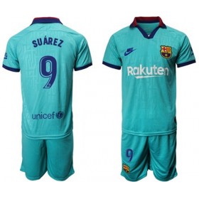 Billige Fotballdrakter FC Barcelona Suarez 9 Barn Tredjedraktsett 2019/20 Kortermet